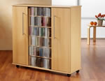 CD/DVD-Sideboard VCM Luxor f�r 900 CDs oder 390 DVDs